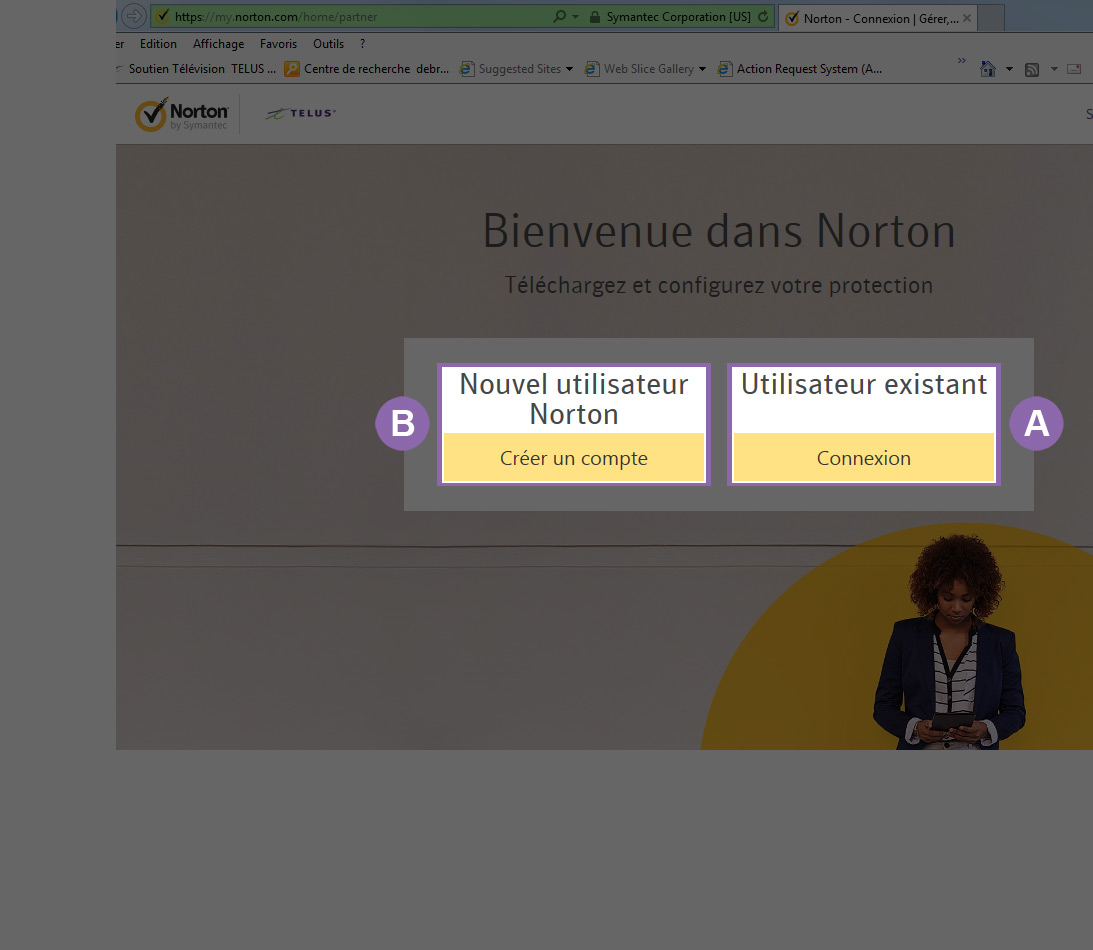 Procédure pour associer votre code PIN à votre compte Norton - 02