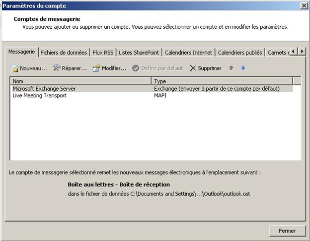 Configuration du courrier électronique – Microsoft Outlook | Soutien ...