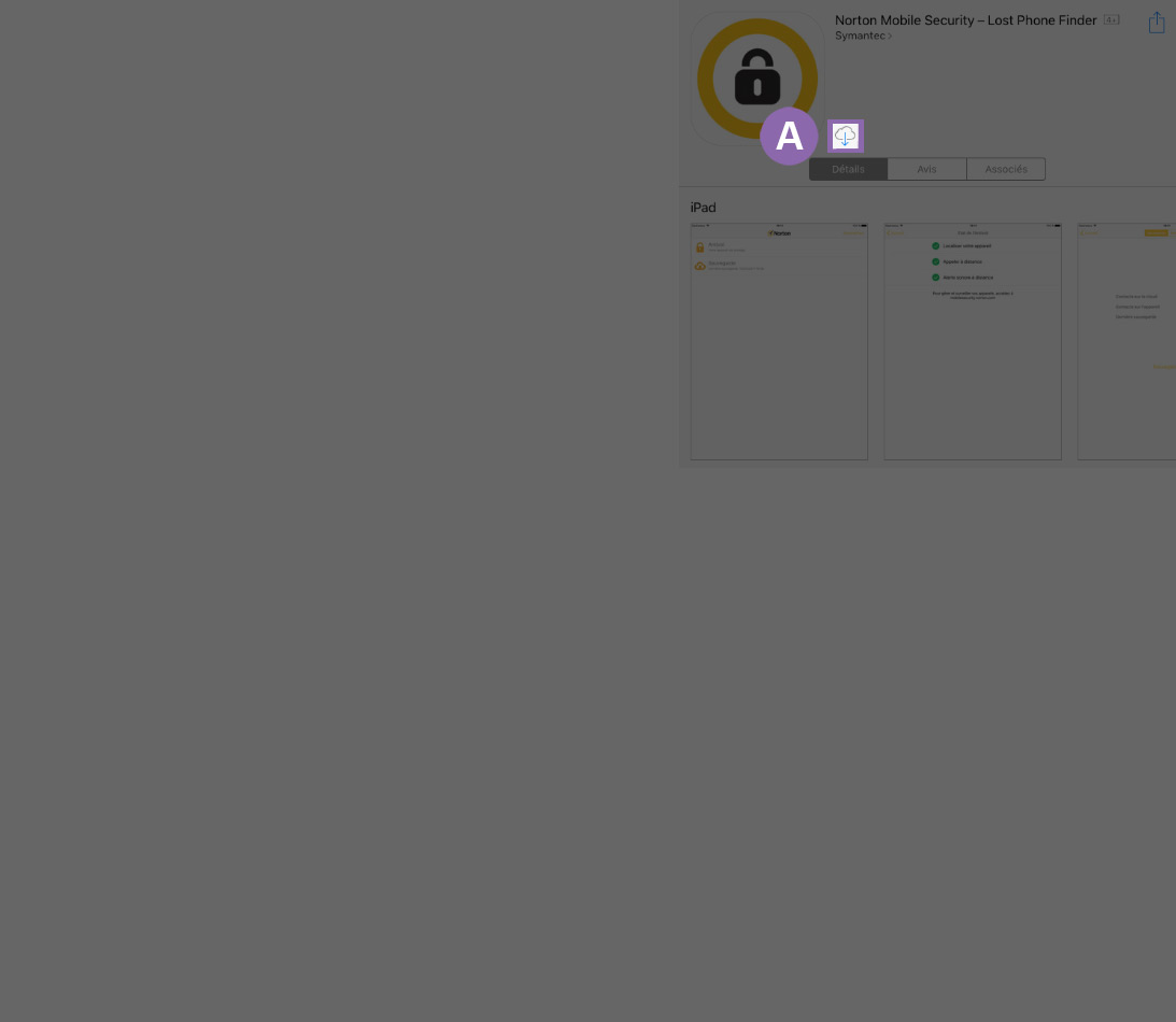 Installation de Norton Mobile Security – Lost Phone Finder - iOS 02
