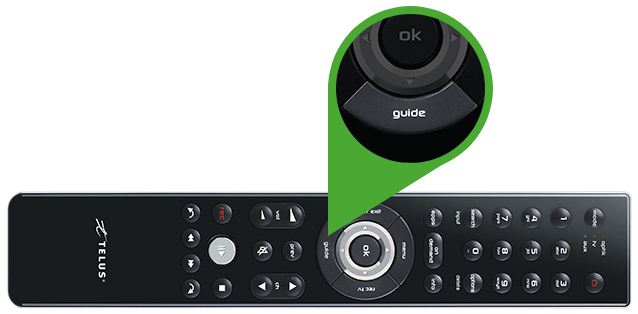 Touche Guide de votre télécommande